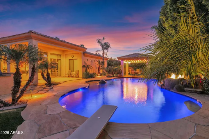 Twilight Pool