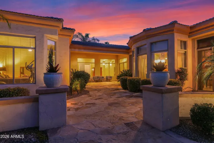 Twilight Back of Home