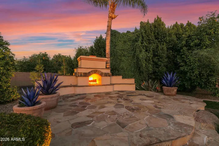 Twilight Raised Stone Deck