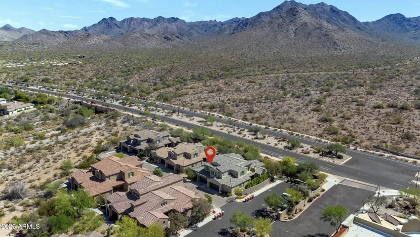 Views of the McDowell Mountains from the loft!