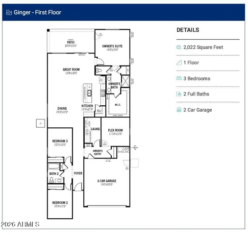Base floorplan shown. Actual floorplan may vary based on architectural options not shown, when applicable.