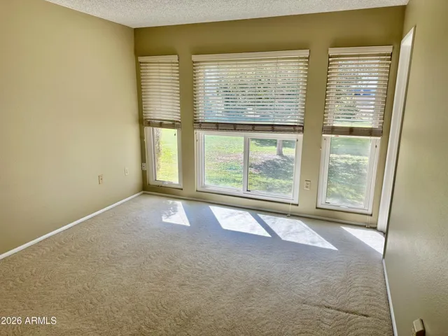 Bedroom with attached bathroom