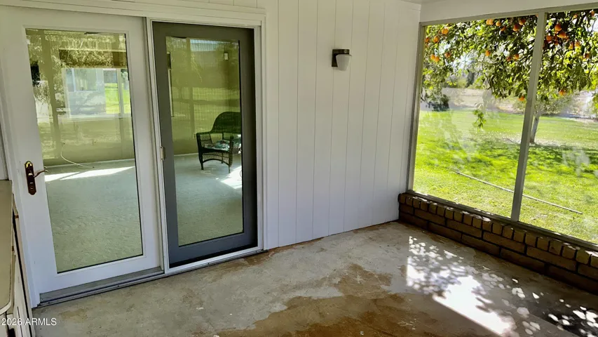 Screen Lanai attached to Family Room