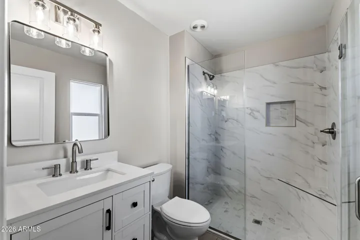 Primary Bath with walk-in shower