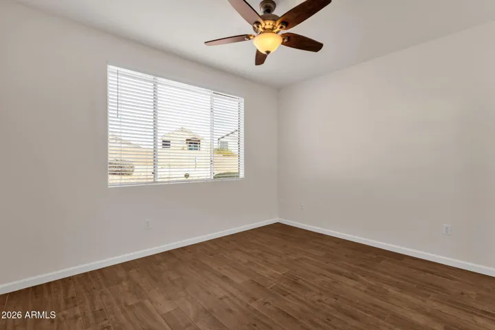 New faux wood blinds