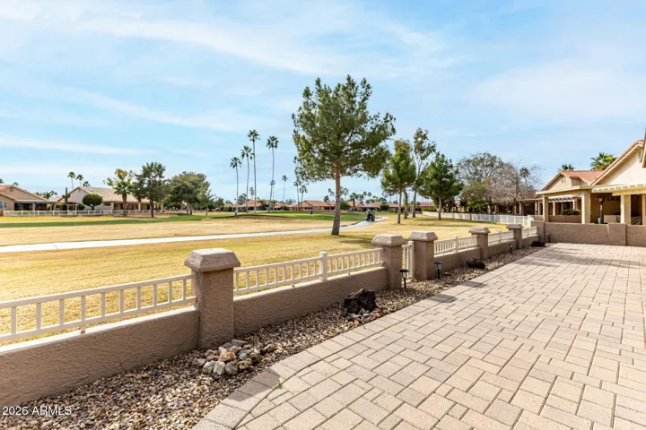 view of golf course