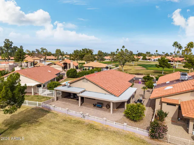 back aerial view