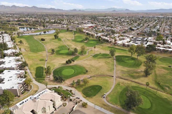 Short walk to the golf course