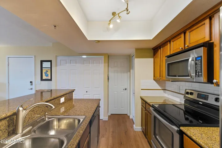 Huge pantry just off galley kitchen
