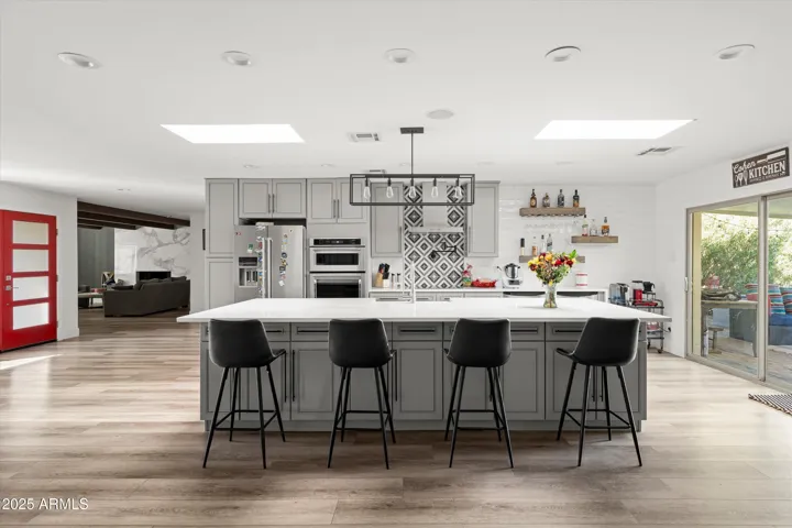 A lot of space and natural light