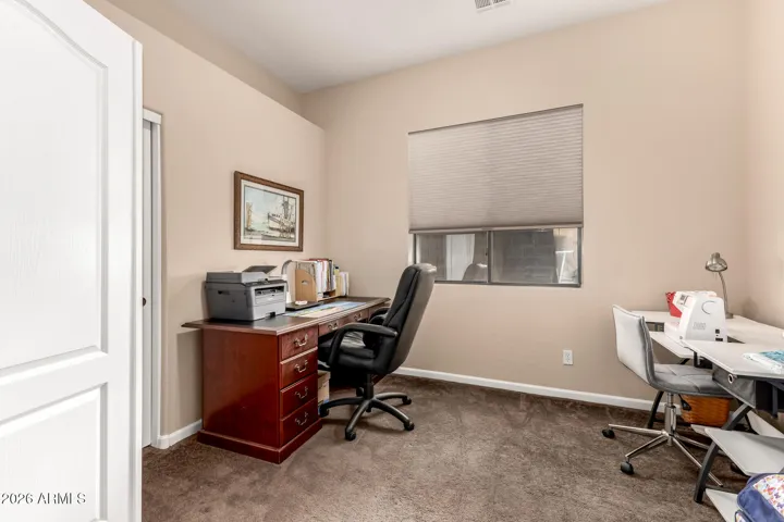 Currently being used as an office. It has a closet