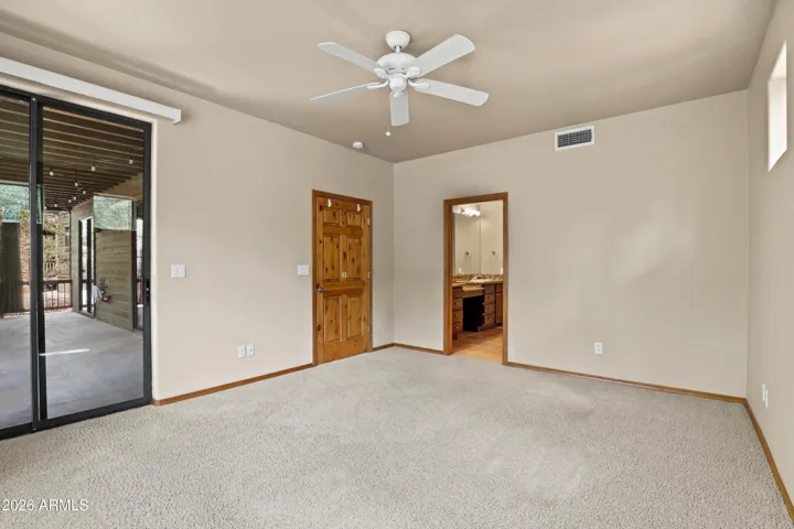 downstairs