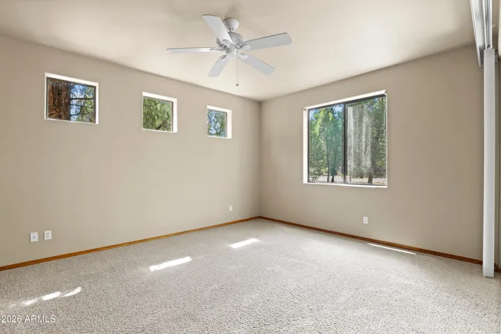 downstairs