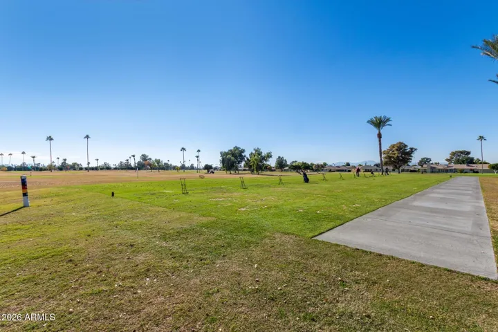 Practice your swing daily, weekly or monthly with access to several driving ranges in the community!