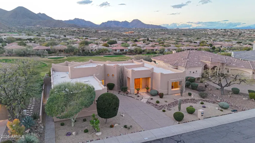 Surrounded by mountain & golf course views