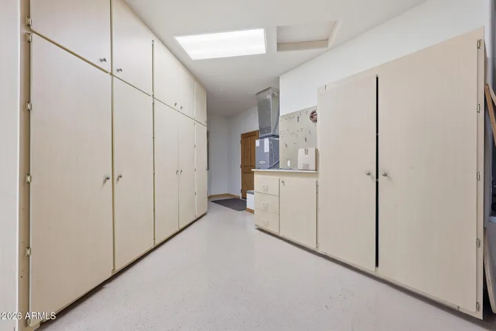 Garage built in storage