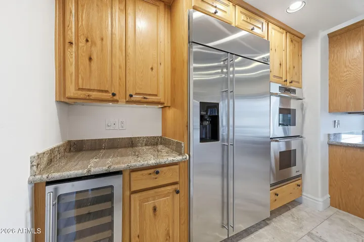 Professional appliances in the chef's kitchen