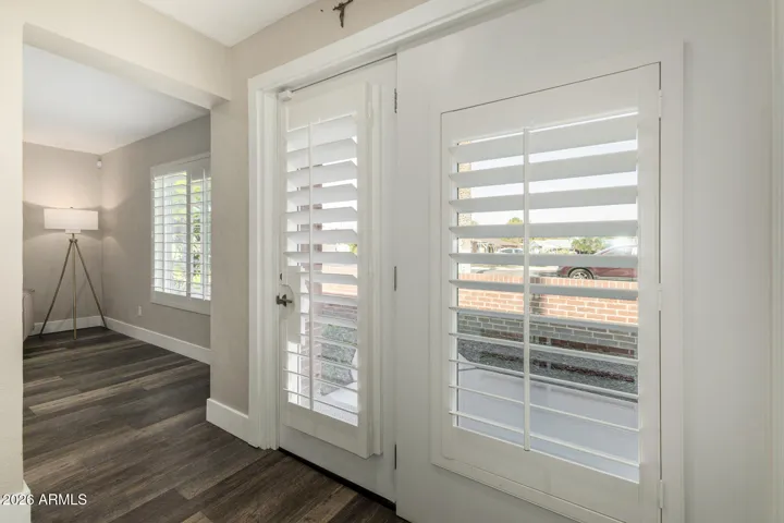 Custom Shutters Throughout