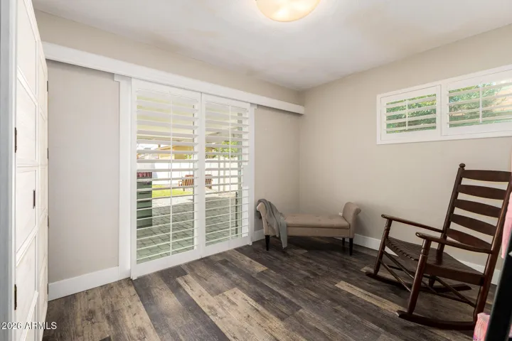 4th Bedroom/Flex Space w/ Separate Patio Exit
