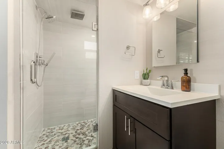 Upgraded Primary Bath & Shower