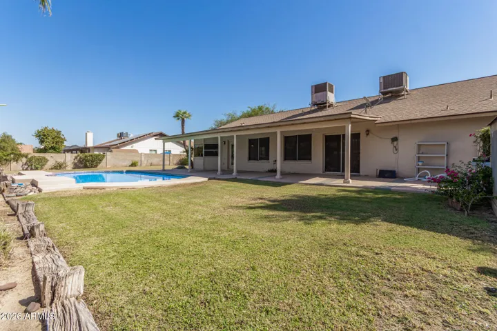 South side yard
