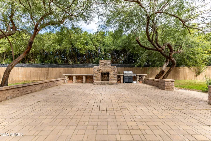 Outdoor Fireplace
