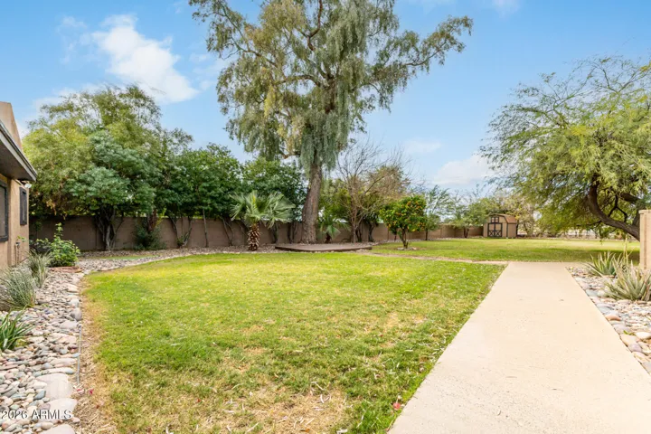 HUGE Back Yard!