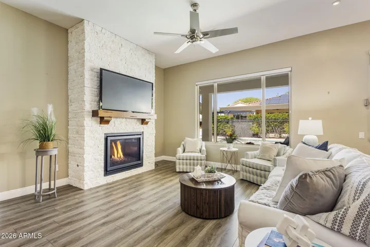 Lovely fireplace!