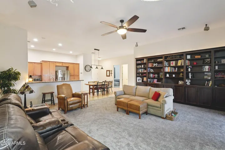 Built-in bookcase & cabinetry