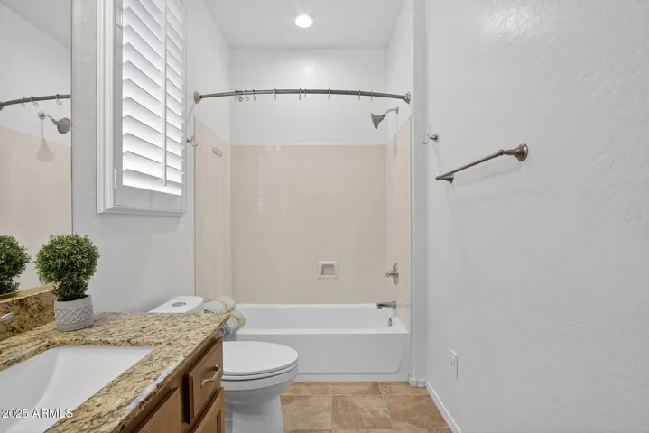 Secondary bathroom