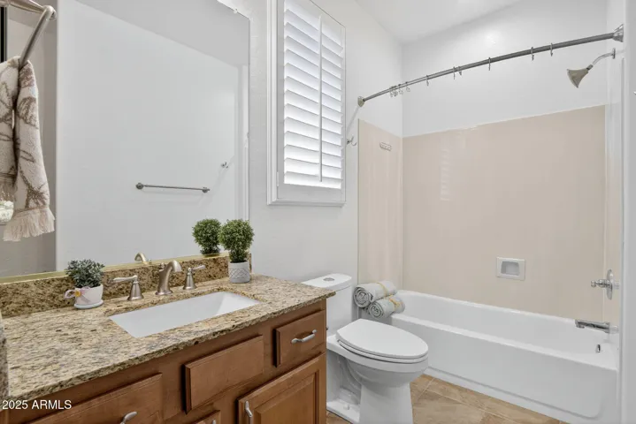 Secondary bathroom