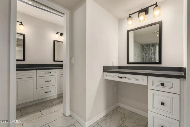 Separate Makeup Vanity