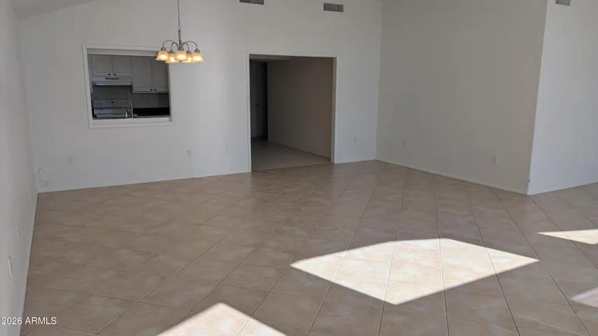 Formal dining area.