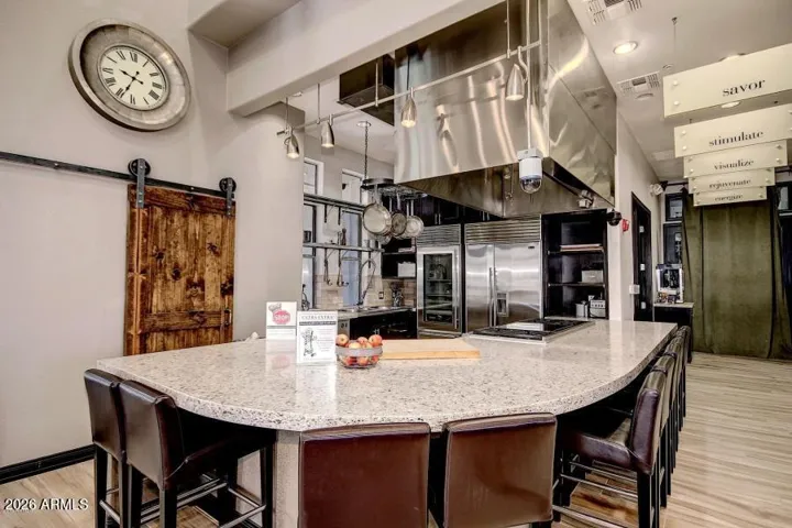 Chefs Kitchen in Community Greatroom