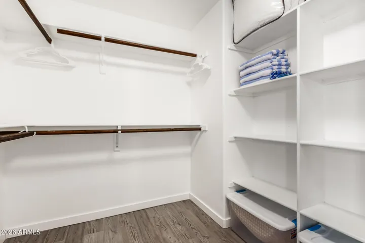 Primary Walk In Closet