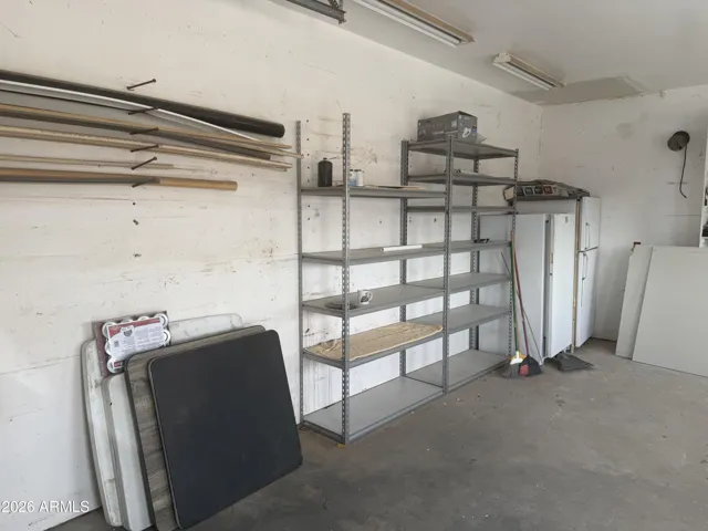 inside of garage/shop