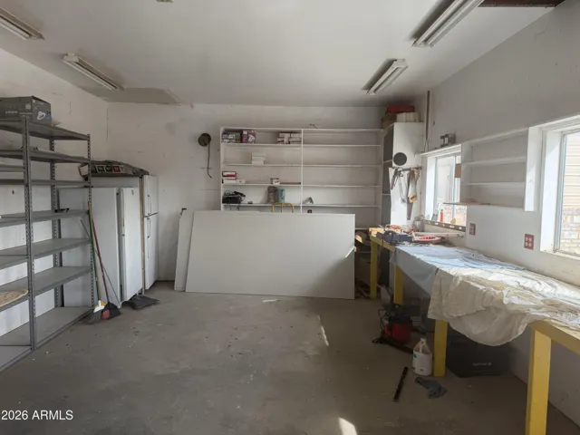 inside of garage/shop