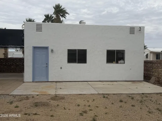 side view of garage/shop
