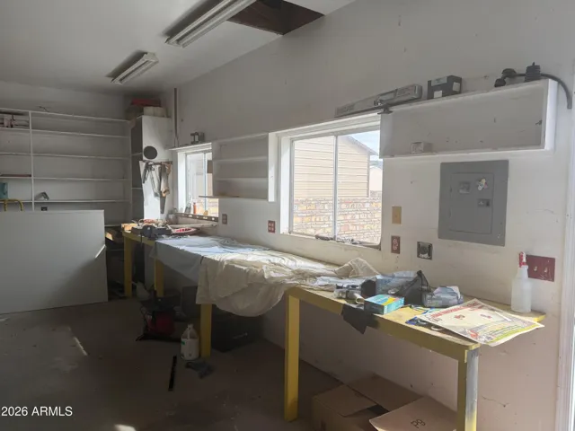 inside of garage/shop