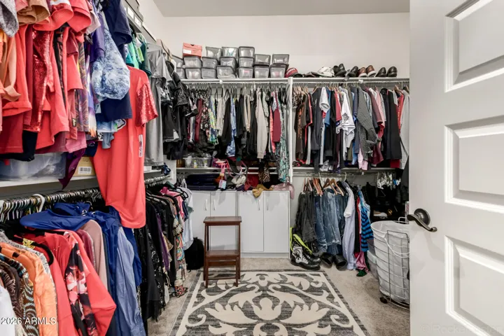 Primary Walk in Closet