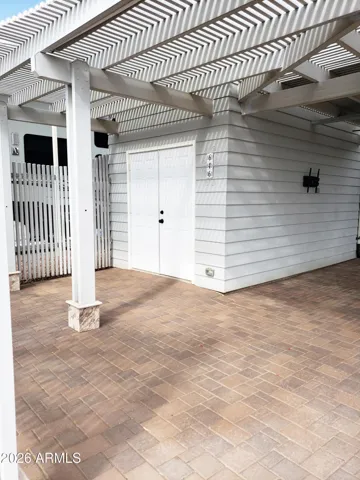 Double Doors to Shed