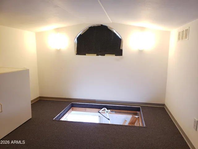Shed loft entrance