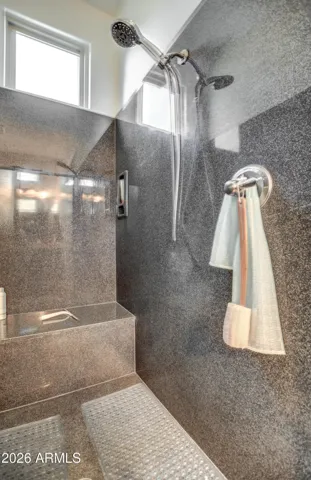 Master walk in shower