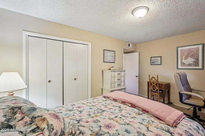The guest bedroom.