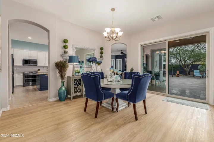Formal dining room.