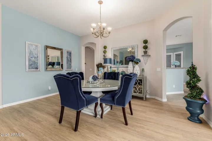 Front dining space.