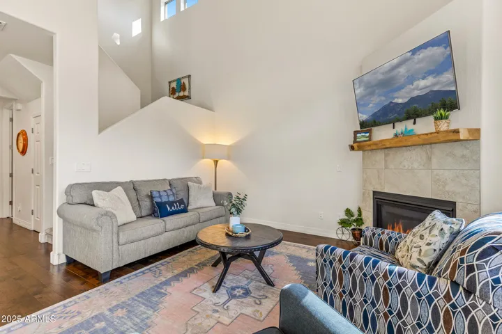 Cozy electric fireplace