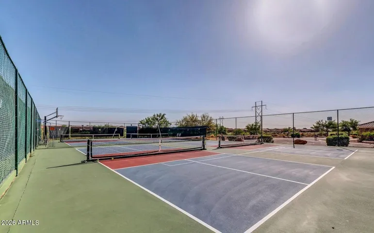 Popular pickleball courts offering one of the community’s favorite activities.