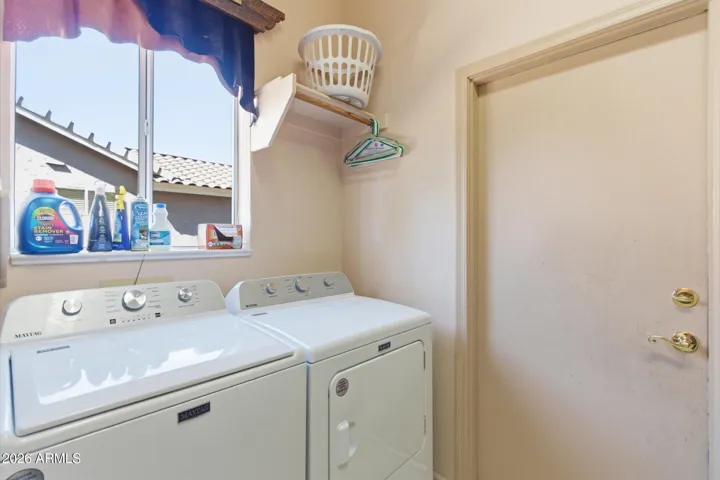 Oversized laundry room with extra space for hobbies, office or storage