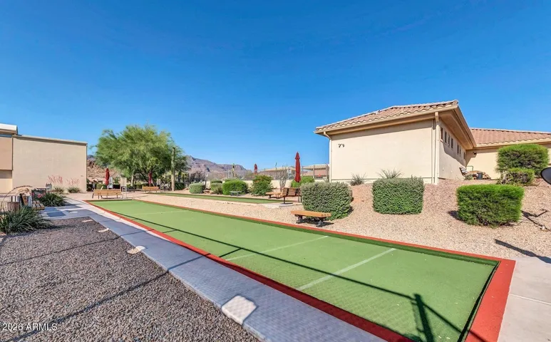Active bocce area highlighting MountainBrook’s vibrant social lifestyle